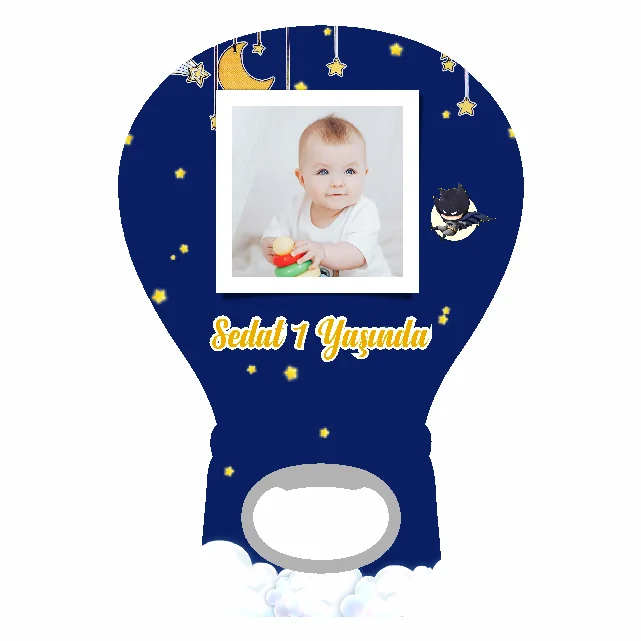 Batman  Temalı Balon Açacak Magneti